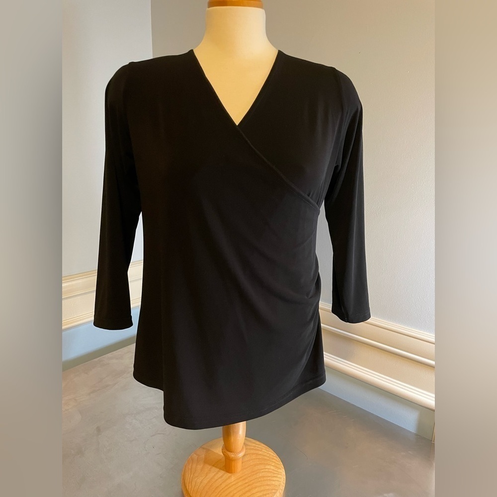 Maternity crossover top